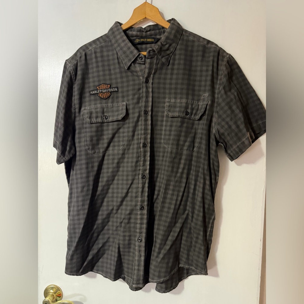 Harley-Davidson Men's Checkered Shirt XL 1903 Collection